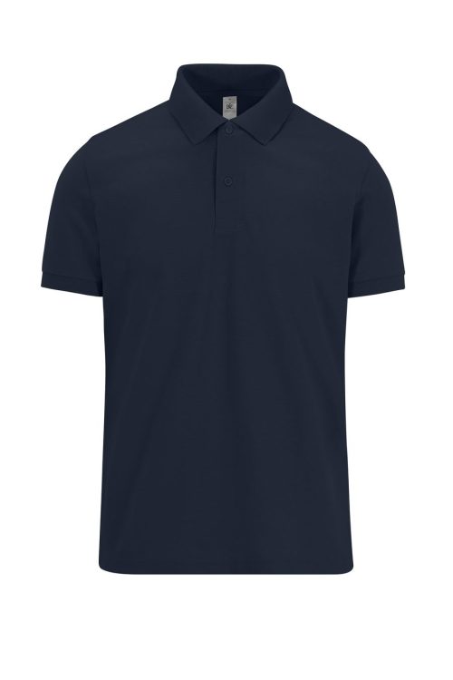 MY POLO 180 Herren mit kurzen Ärmeln PU424 – B&C in Navy