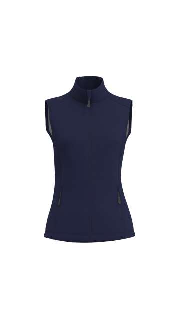 Women’s 3-Layer Softshell Bodywarmer – Legend Classics in Navy