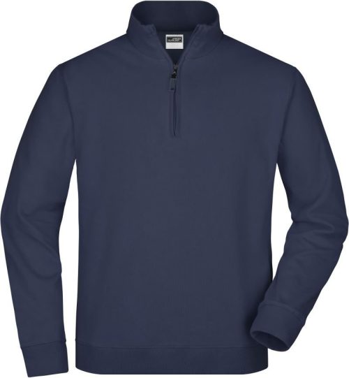 Sweater mit 1/4 Zip JN 352 – Daiber in Navy
