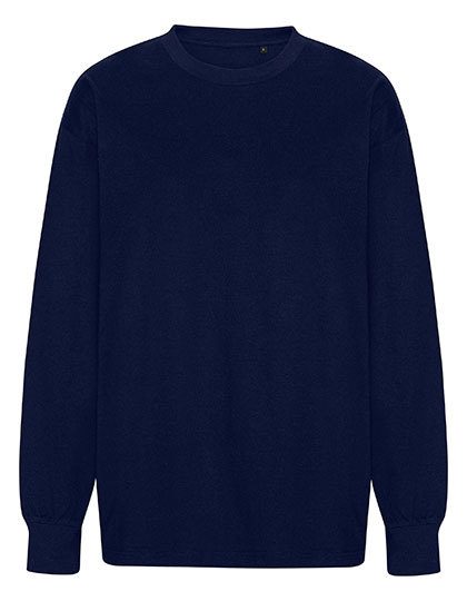 Tiger Cotton Oversized LS T|Shirt – Tiger Cotton by Neutral in Navy