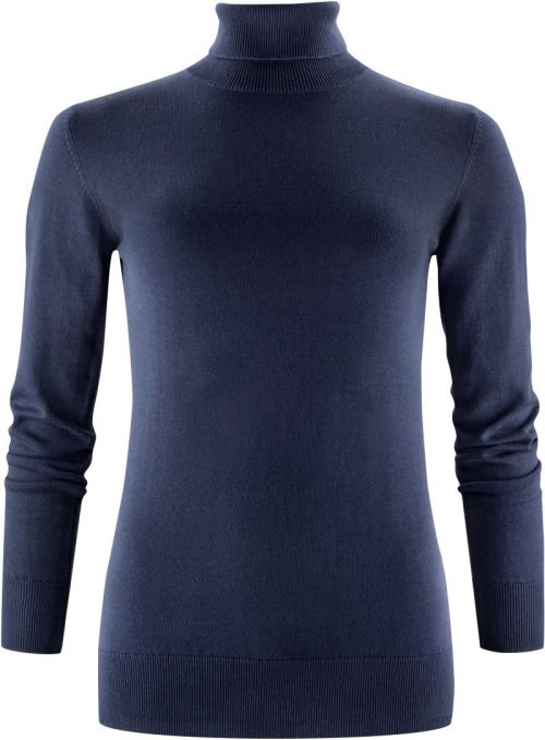 Damen Rollkragen Pullover Ashland Turtle Women – James Harvest in Navy
