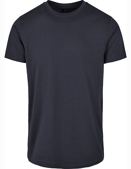 Basic Round Neck T-Shirt – Build Your Brand Basic in Navy
