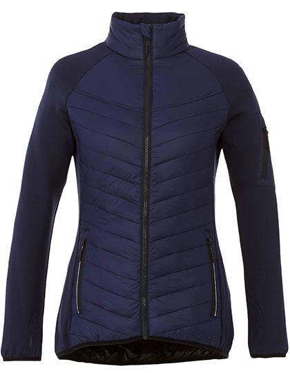 Ladies´ Banff Hybrid Insulated Jacket – Elevate Life in Navy