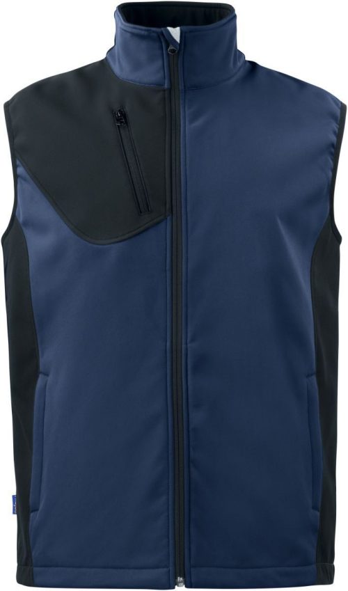 Workwear Softshell Weste 3702 Softshellvest – ProJob in Navy