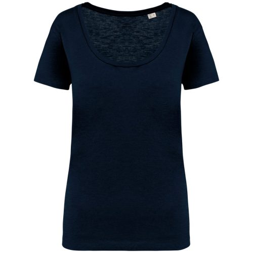 Damen-Slub-T-Shirt NS329 – Native Spirit in Navy Blue
