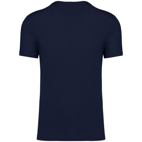 Unisex-T-Shirt aus Biobaumwolle und Leinen NS325 – Spasso in Navy Blue
