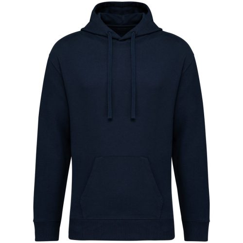 Unisex Kapuzen-Sweatshirt mit hängenden Schultern aus French Terry NS431 – Native Spirit in Navy Blue