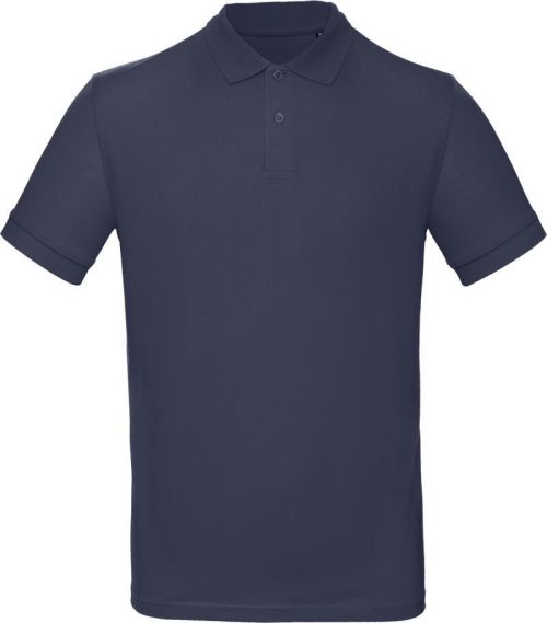 Herren Bio Piqué Polo Inspire Polo /men_° – B&C in Navy Blue