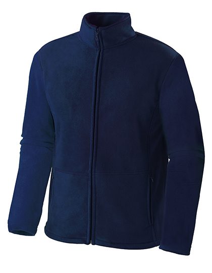 Men´s Full Zip Fleece Jacket – Starworld in Navy Blue