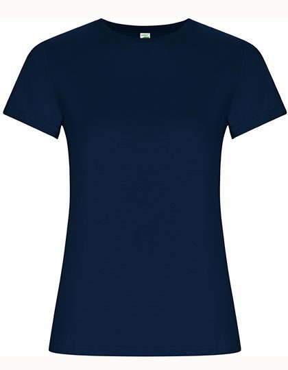 Women´s Golden Organic T-Shirt – Roly Eco in Navy Blue 55