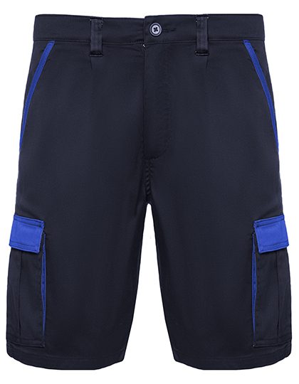 Shorts Tahoe – Roly Workwear in Navy Blue 55/Royal Blue 05