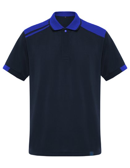 Poloshirt  Samurai – Roly Workwear in Navy Blue 55/Royal Blue 05