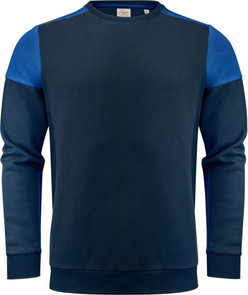 Sweater Prime Crewneck – Printer in Navy/Cobalt
