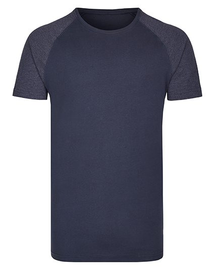 my mate - Men´s Long Tee – Miners mate in Navy/Heather Navy