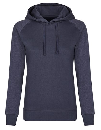 my mate - Ladies´ No Pocket Hoody – Miners mate in Navy/Heather Navy