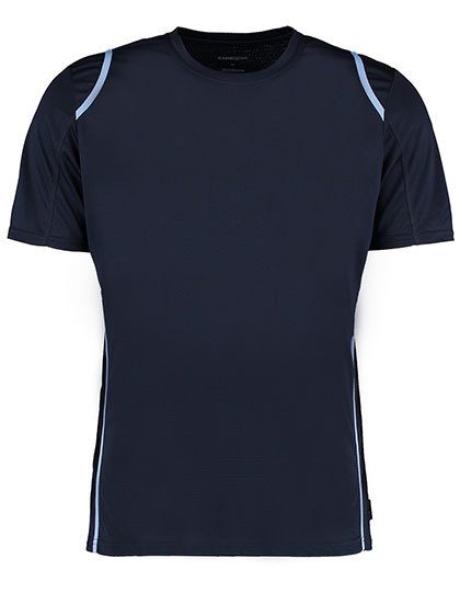 Kontrast T-Shirt Cooltex® KK 991 – Kustom Kit in Navy/Light Blue