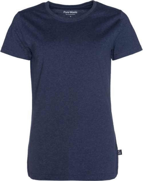 Schweres Damen T-Shirt TSWB – Pure Waste in Navy Melange