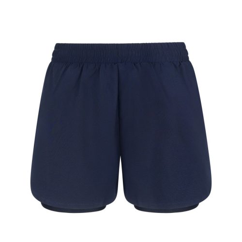 Ladies´ Double Layer Sport Shorts – Tombo in Navy/Navy