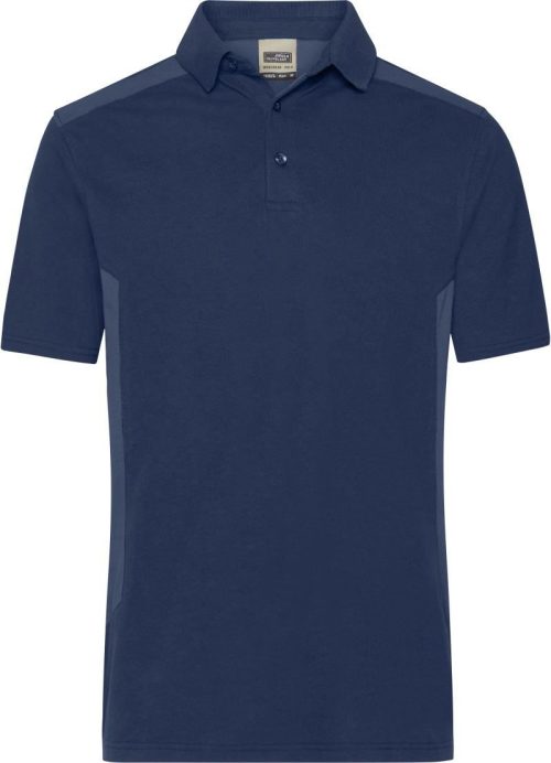 Herren Piqué Workwear Polo "Strong" JN 1826 – Daiber in Navy/Navy