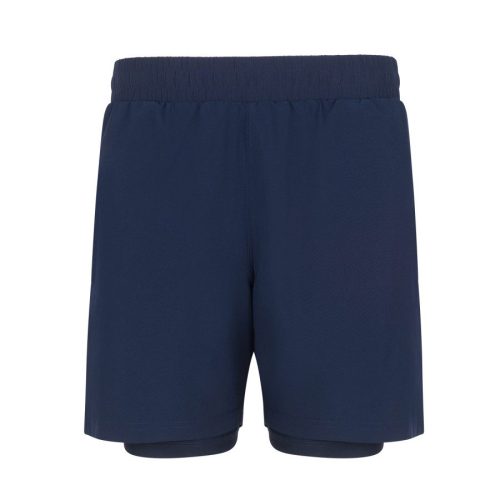 Men's Double Layer Sports Short – Tombo in Navy/Navy
