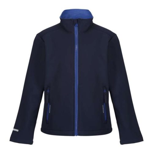 Junior Ablaze Softshell – Regatta in Navy/New Royal