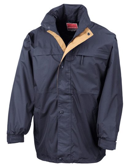 Multi-Function Jacket – Result in Navy/Sand
