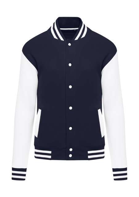 Originals Varsity Jacket Unisex – SG in Navy/Snowwhite