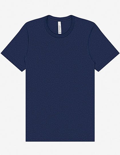 Unisex Triblend Crew Neck T-Shirt – Bella+Canvas in Navy Triblend (Heather)