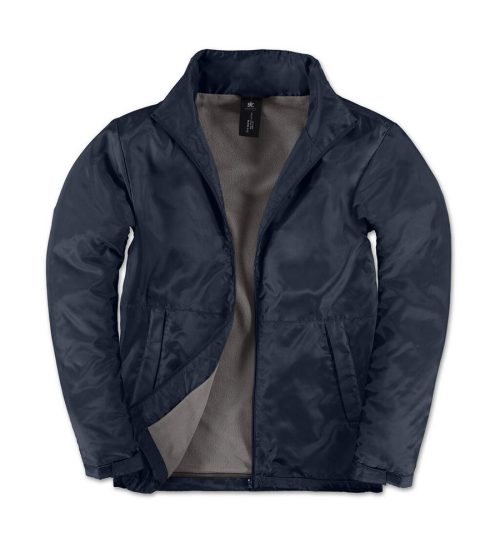 Multi-Active/men Jacket JM825 – B&C Outerwear in Navy/Warm Grey
