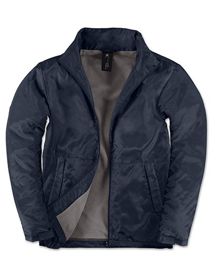 Men´s Jacket Multi-Active – B&C COLLECTION in Navy/Warm Grey