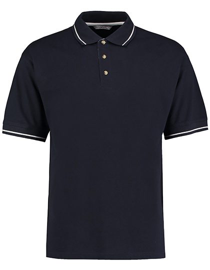 Classic Fit St. Mellion Polo – Kustom Kit in Navy/White