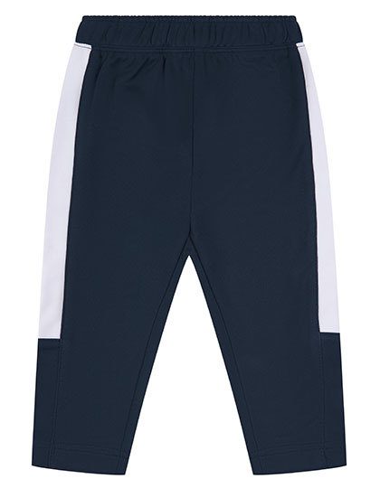 Kids Track Bottoms – Larkwood in Navy/White