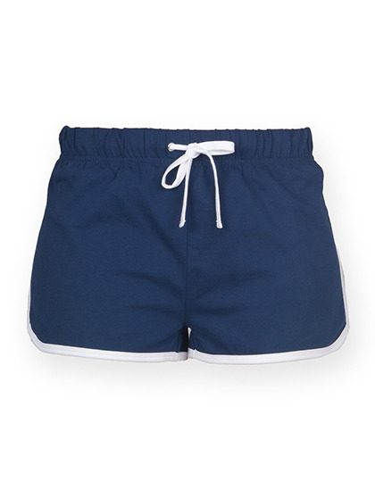 Kids´ Retro Shorts – SF Clothing in Navy/White