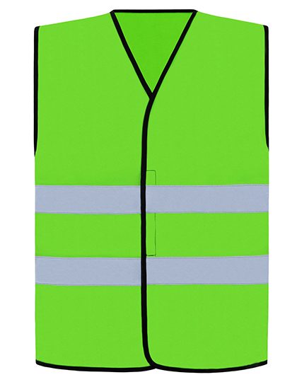 Comfort Safety Vest Soltau CO² Neutral – Korntex in Neon Green