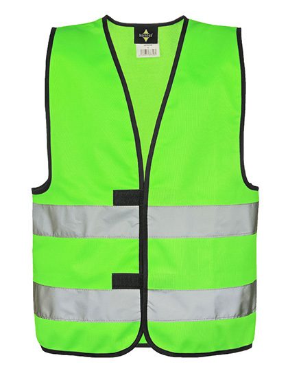 Kids´ Hi-Vis Safety Vest Aarhus – Korntex in Neon Green