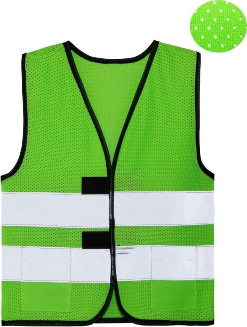 Kinder Mesh Warnweste KWM – Korfu – Korntex in Neon Green