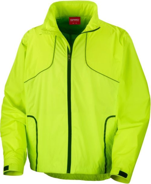 Radsport Jacke "Trail & Track" S 185X – Spiro in Neon Lime