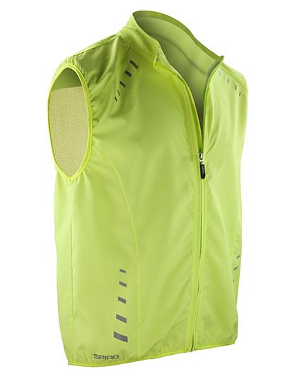 Bikewear Crosslite Gilet – Spiro in Neon Lime