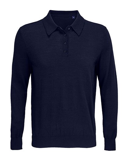 Men´s Polo Collar Sweater Stefan – NEOBLU in Night