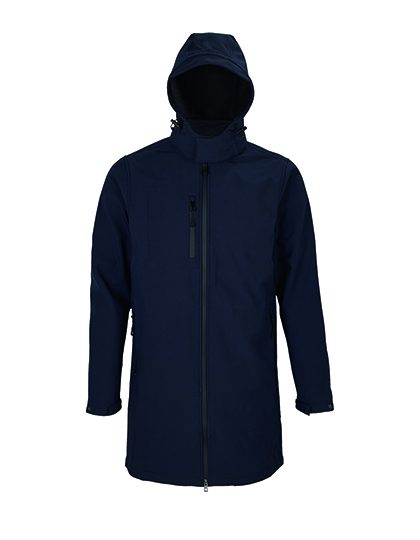 Men´s Long Softshell Coat Achille – NEOBLU in Night
