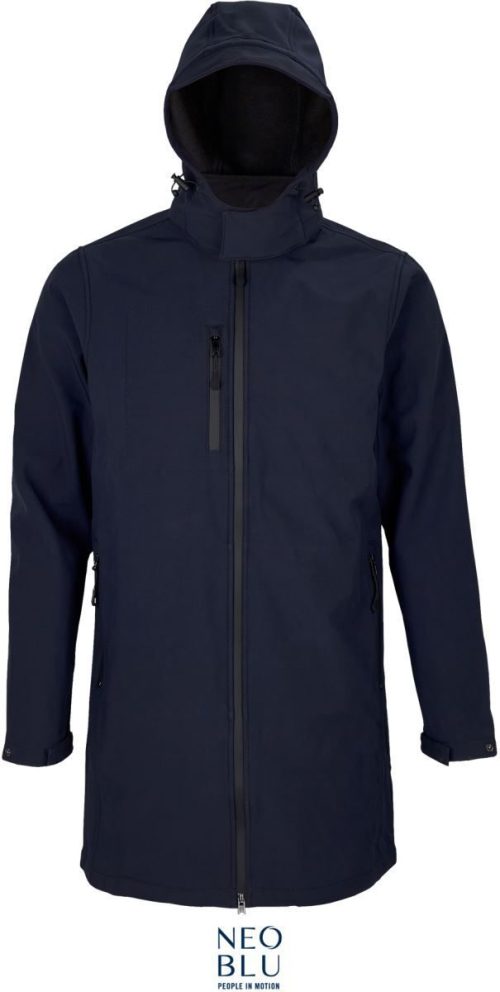 Herren 3-Lagen Softshell Mantel Achille Men – NEOBLU in Night Blue