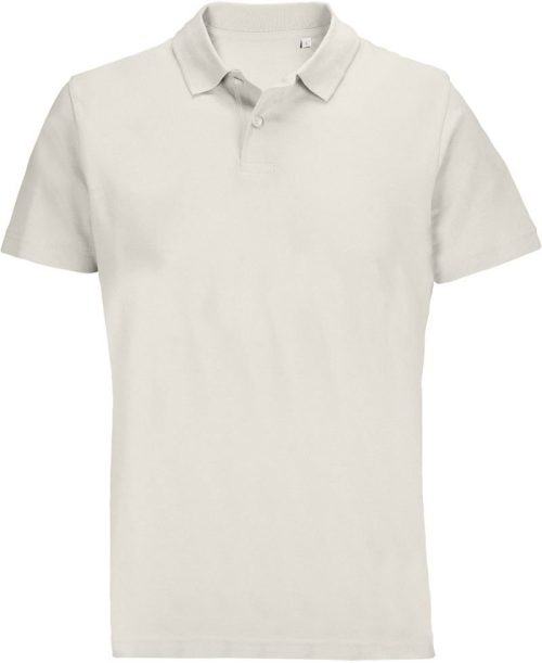 Unisex Piqué Polo Pulse – SOL'S in Off White