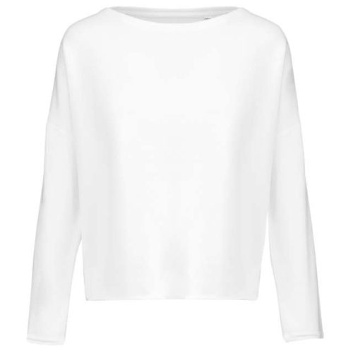 Ladies' Oversized Sweatshirt – Kariban in Off White