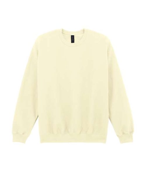 Softstyle™ Midweight Fleece Adult Crewneck – Gildan in Off White