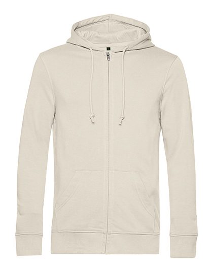 Inspire Zipped Hood Jacket_° – B&C BE INSPIRED in Off White