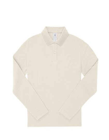 My Polo 180 Long Sleeve /Women – B&C BE INSPIRED in Off White