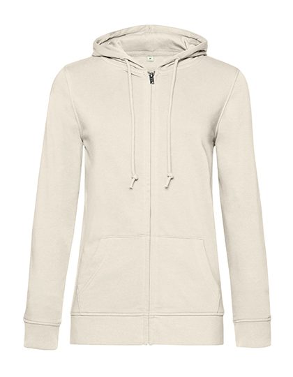 Inspire Zipped Hood Jacket /Women_° – B&C BE INSPIRED in Off White