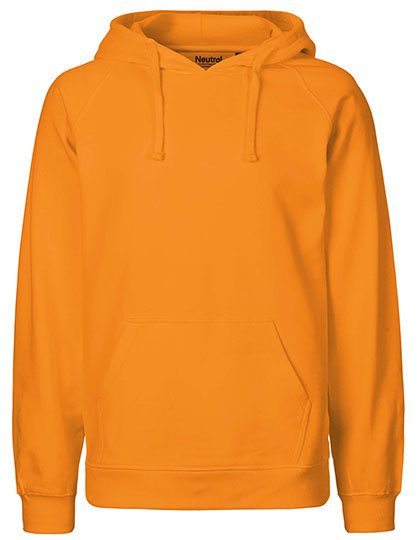 Herren Bio Kapuzen Sweater O 63101 – Neutral in Okay Orange