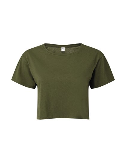 Women´s Crop Top – TriDri® in Olive