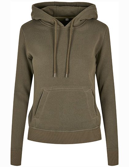 Ladies´ Organic Hoody – Build Your Brand in Olive